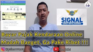 How to pay vehicle tax online via the SIGNAL application (NATIONAL DIGITAL SAMSAT) screenshot 4