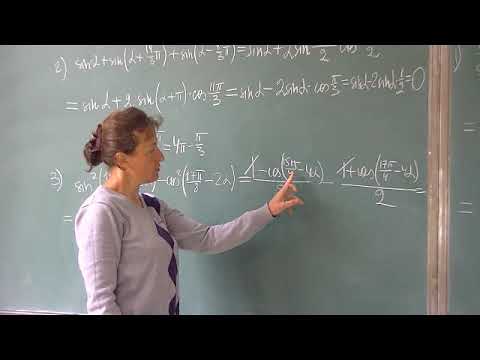 9 კლასი, ტრიგონომეტრია