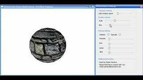 Tech Demo: GPU Parallax Mapping