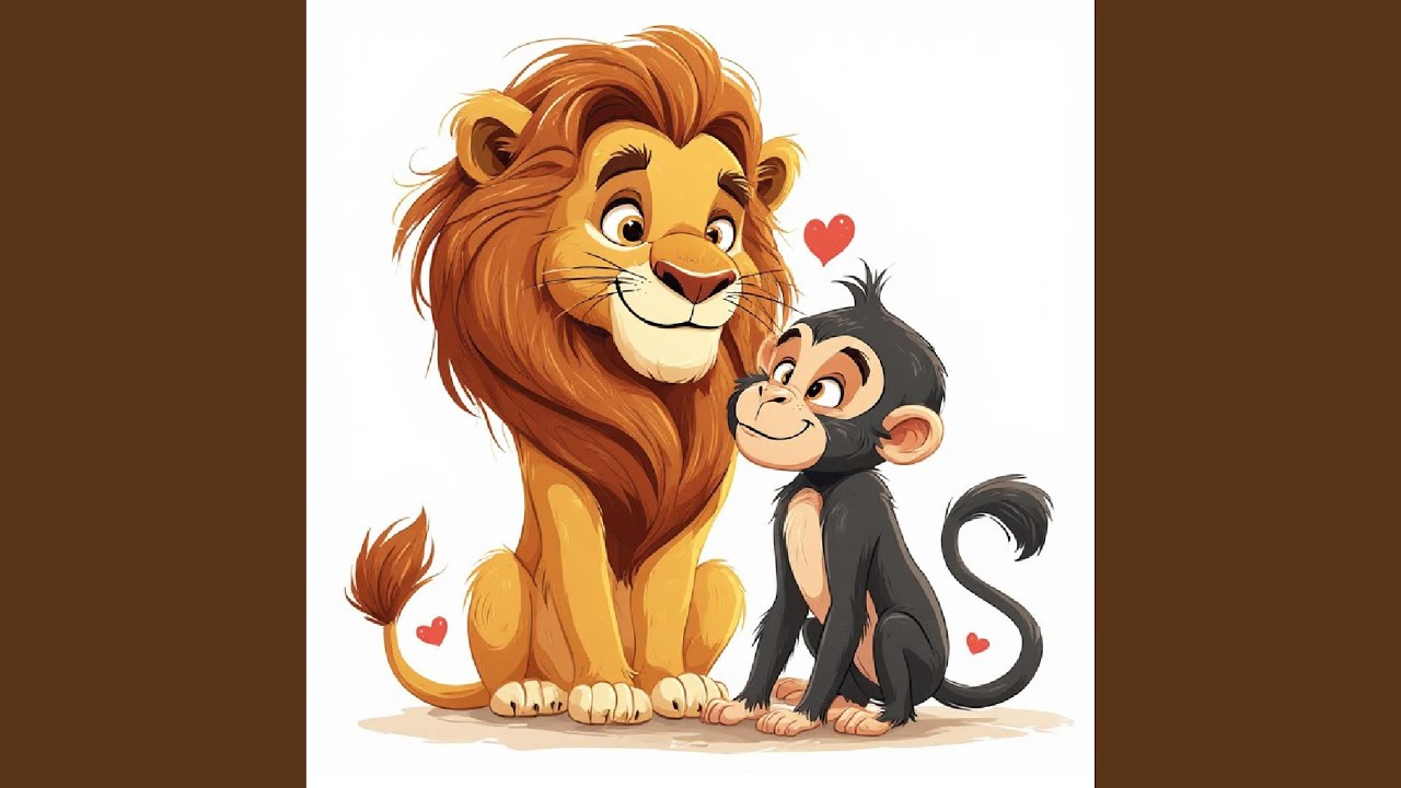 Monita y León, En La Selva (Canciones Infantiles, Música Para Niños Alegre, AMIGOS ANIMALES)