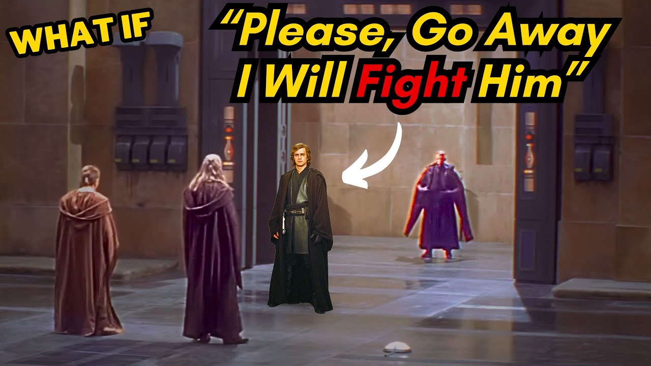 Что, если бы Энакин использовал мир между мирами, чтобы спасти Квай-Гона