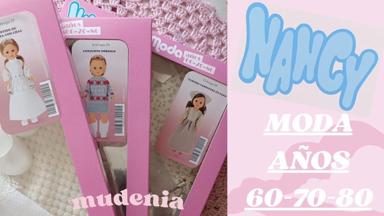 Moda años 60 -70-80 🩷de Planeta de Agostini  Para Nancy Entregas 27-28-29