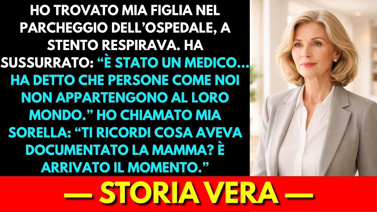 Ho Trovato Mia Figlia Nel Parcheggio Dell’Ospedale, A Stento Respirava E Sussurrò “Un Medico”
