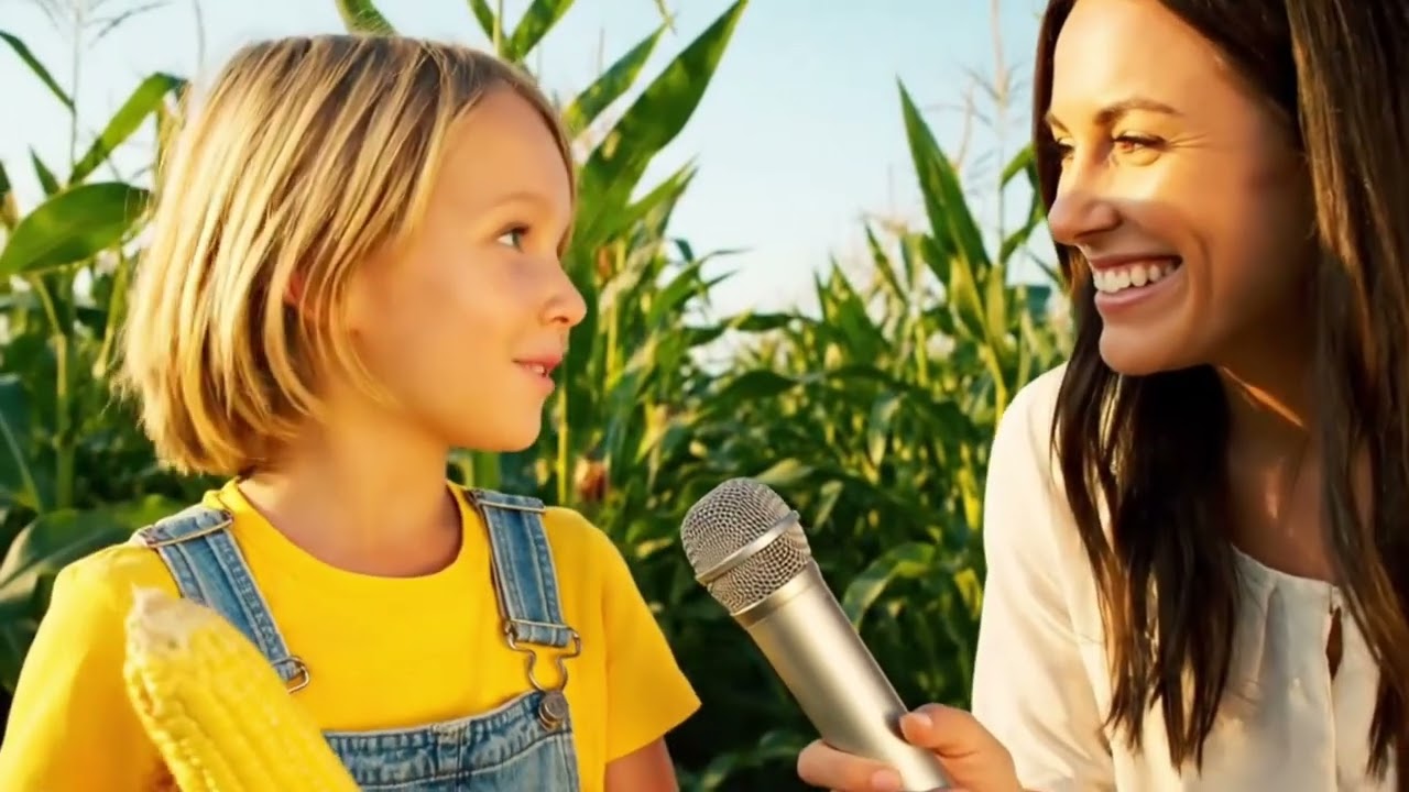 Its Corn Sweet Summer Interview in the Sunny Field