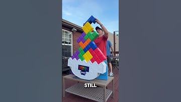 This Is How You Play Tetris In Real Life. #shorts
