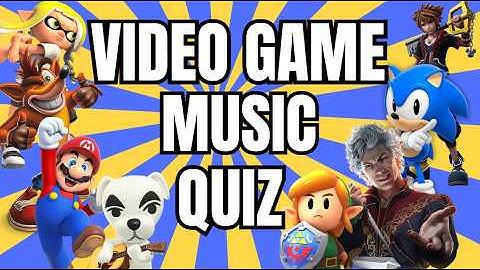 VIDEO GAME MUSIC QUIZ - 100 SONGS, 10 SECONDS EACH