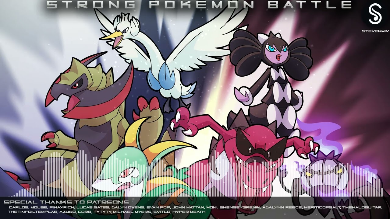 Strong Pokémon Battle ➤ Pokémon Black & White • Arrangement.