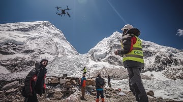 Drones take on Everest