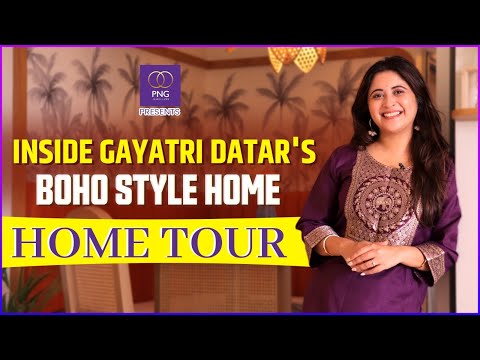 Inside Gayatri Datar's Boho Theme New Home | बाप्पासाठी केले खास लाडू | Ganpati Special | House Tour