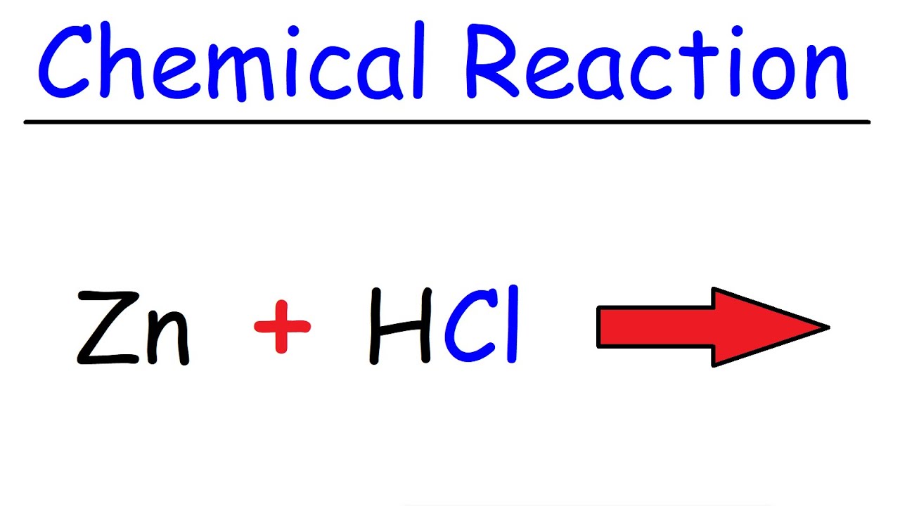 Zn + HCl Reaction - Zinc + Hydrochloric Acid - YouTube