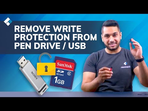 How to Remove Write Protection from Pen Drive/USB in Windows?