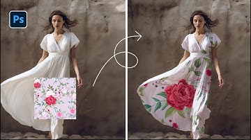 How to Add Design on Dress in Photoshop | Easy Clothing Mockup
