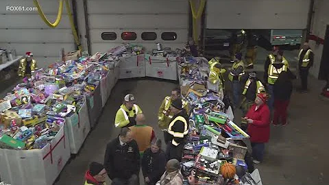 Over 20,000 toys delivered to hundreds of families in Vernon