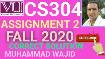 cs304 assignment 2 solution fall 2020 ~ cs304 assignment 2 solution 2020