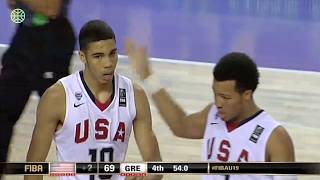 When Jalen Brunson took over and refused to lose vs Greece 😳