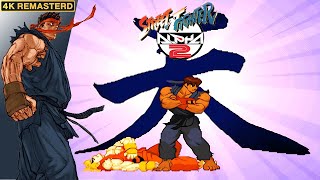 Street Fighter Alpha 2 Evil Ryu Longplay Including Shin Akuma Fight (Arcade) [4K/Remastered/60FPS]