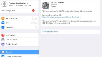 iOS 10.3.2 beta 5 released what