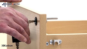 Karbon Rectangular Desk with Double Fixed Pedestal - Assembly Guide