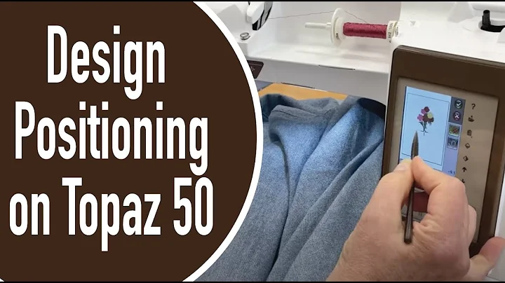 Design Positioning on Husqvarna Viking Topaz 50