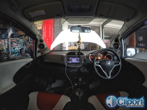 Honda Jazz 3way Speaker Sistem Sound Quality By Cliport-Audio