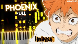 [FULL]PHOENIX - Haikyuu!!: To the Top/Season 4 OP | BURNOUT SYNDROMES (piano)
