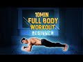 [Level 0.5] 10 Minute Bodyweight Workout for Starters