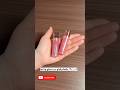 Juicy Glass Lip Tint 💄🍒 | Soft Pink Glow ✨#shorts#beauty#softglamlook#youtubeshorts