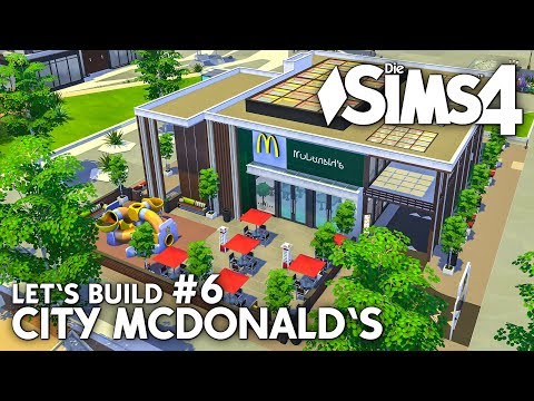 Mcdonald S Bauen 4 Die Sims 4 Let S Build Zum Restaurant Mit