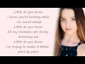 'Little Do You Know' lyrics cover by Annie LeBlanc and Hayden Summerall | Noor Atiqah Syafiqa