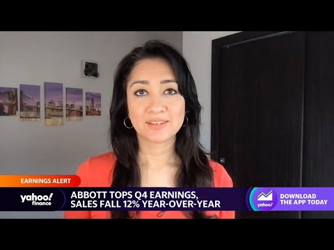 Abbott laboratories tops q4 earnings