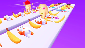 MAX Levels Crushy Fingers 💩🍌🔪 All Levels Gameplay Walkthrough Android, iOS