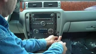Chevrolet Avalanche Car Stereo Removal