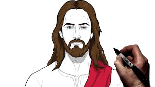 How To Draw Jesus Christ | Step By Step screenshot 2