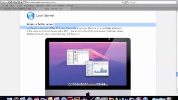 Mac OS X Lion Overview, Features, and Detail *HD*