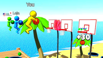 JUMP DUNK 3D ALL LEVELS #35 GAMEPLAY