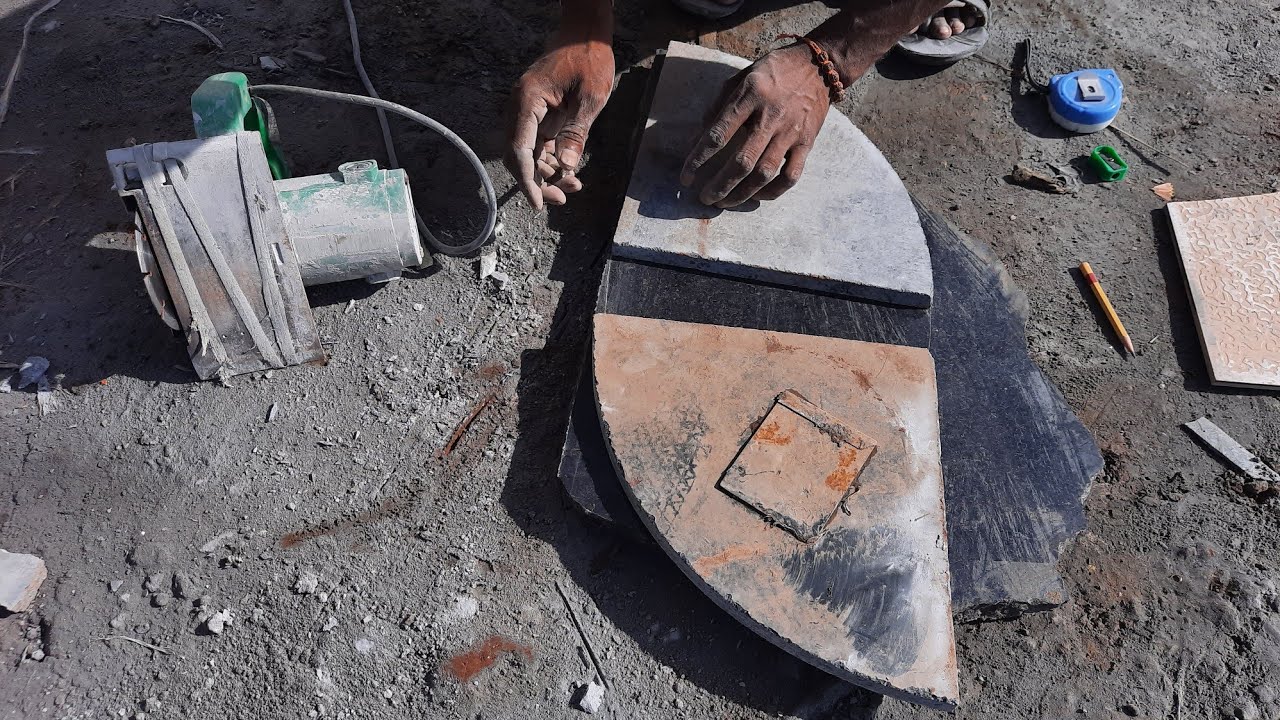 Waste Granite Marble Use Idea Granite Cutting Process Kitchen