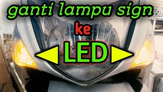 Tutorial cara mudah mengganti lampu depan honda beat pop