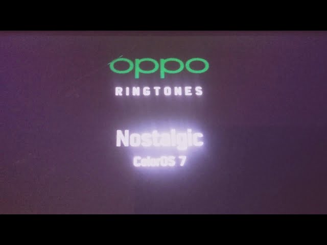 OPPO nostalgic ringtone class=