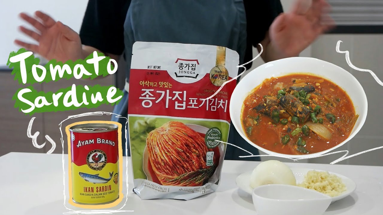 My secret recipe for Kimchi Jjigae! (feat. tomato sardine) YouTube