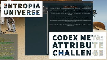 Entropia Universe Codex Meta Attribute Challenge