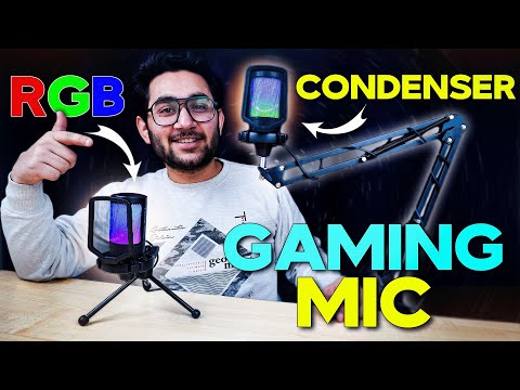 Condenser RGB Gaming Microphone | Fifine A6T &