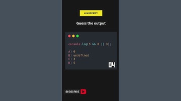 Test Your Javascript Knowledge: MCQ #113