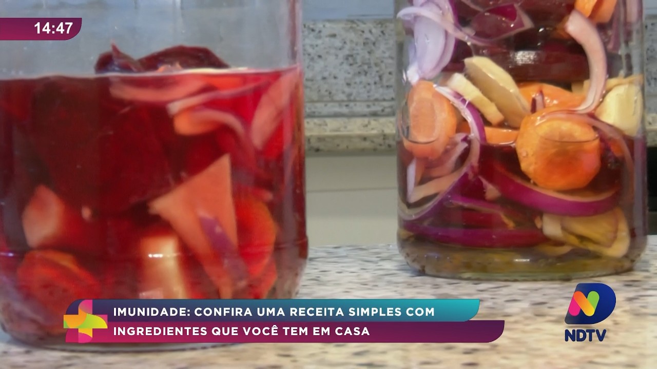 Receita simples com ingredientes caseiros ajuda a fortalecer a imunidade