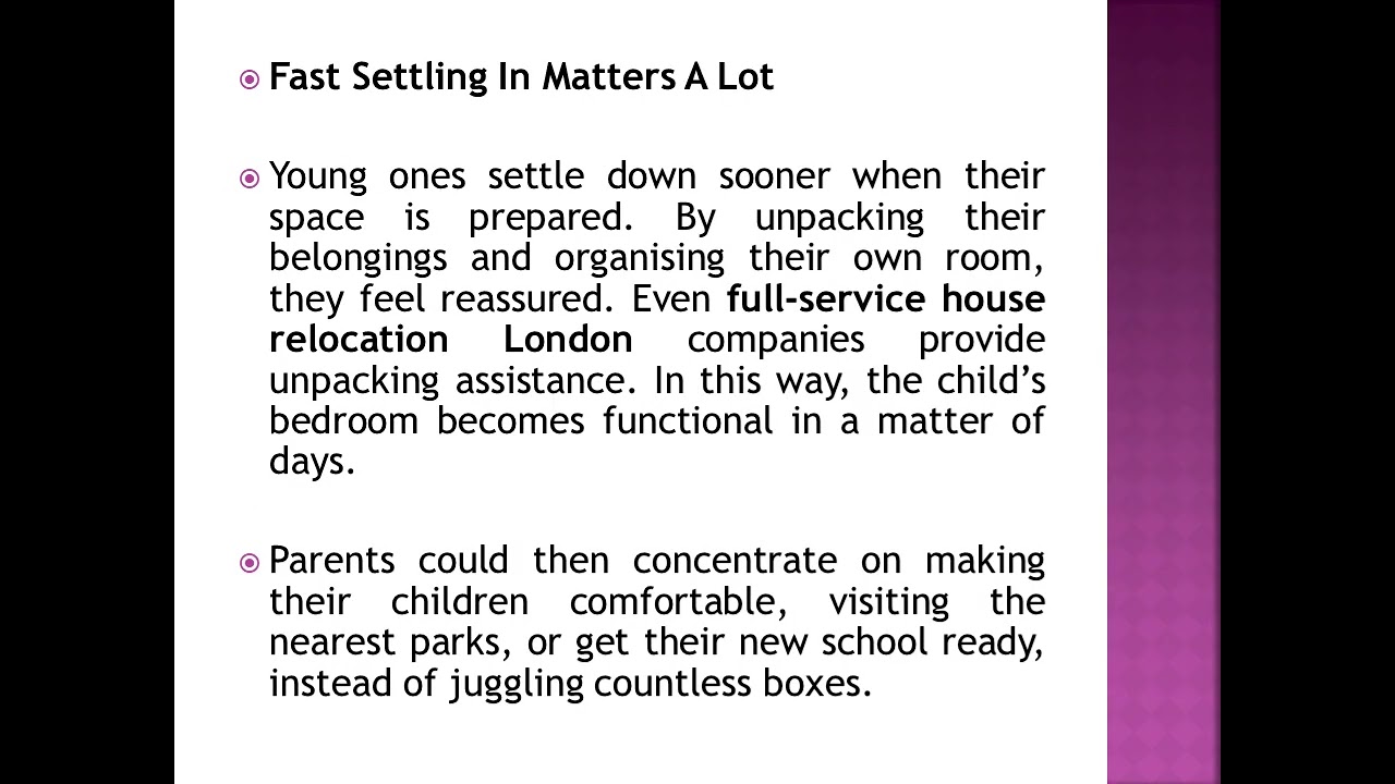 What You Need to Know About Relocating with Kids in London?