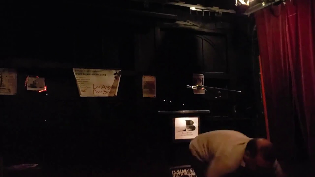 James Berkowitz “SHE MOVES ME” Los Angeles Poetry Society Event