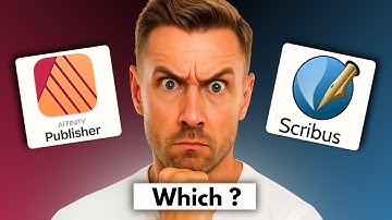 Scribus vs Affinity Publisher (2025) Which is BETTER??