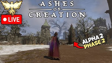 Catching up with Ashes Of Creation LIVE - What