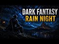 Dark Fantasy Rain 🌧️ Knight Under the Stars – 3 Hours Sleep Ambience