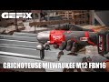 Grignoteuse milwaukee m12 fbn16 by gefix group