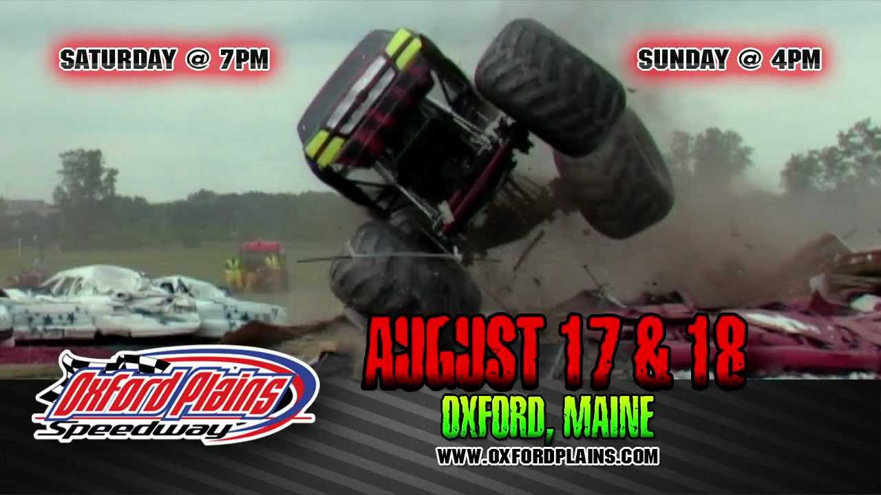 Monster Truck Throwdown Oxford, Maine August 1718, 2013! YouTube